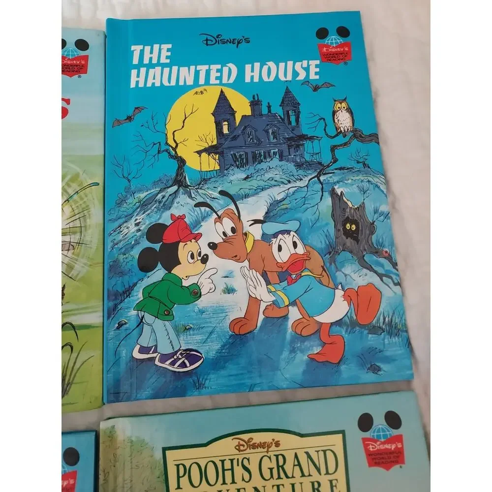 Lot Of 10 Wonderful World Of Reading Disney Books EUC Aristocats Pooh Dumbo Jafr